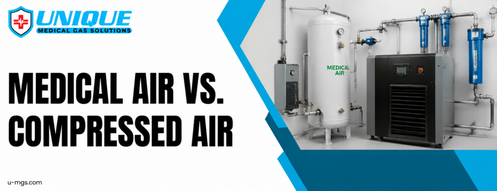 Medical Air vs. Compressed Air+