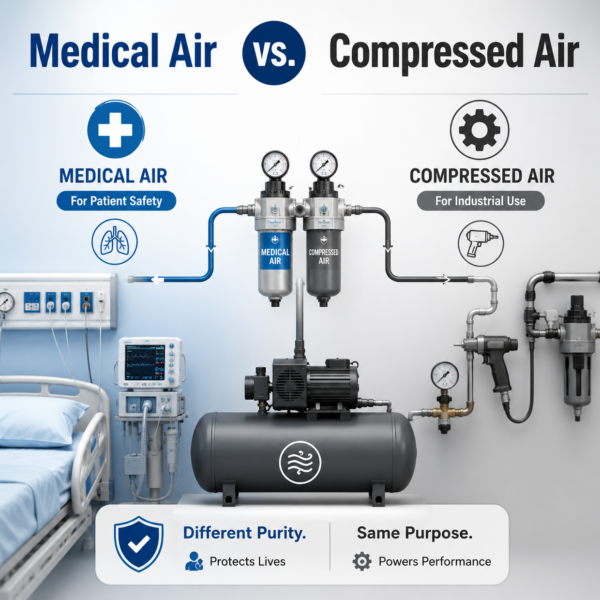 Medical Air vs. Compressed Air